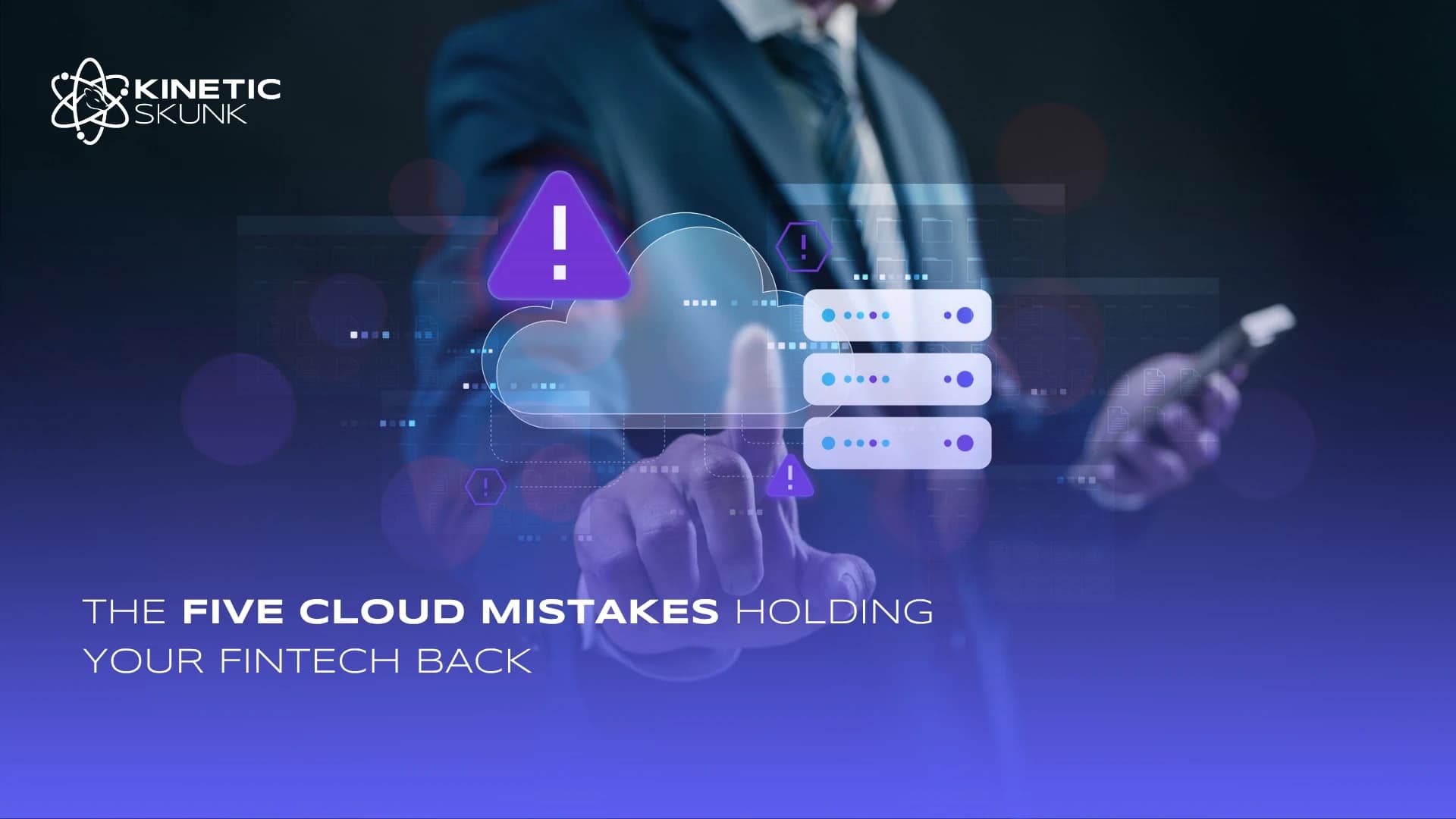 Editorial illustration for common cloud mistakes fintech teams make