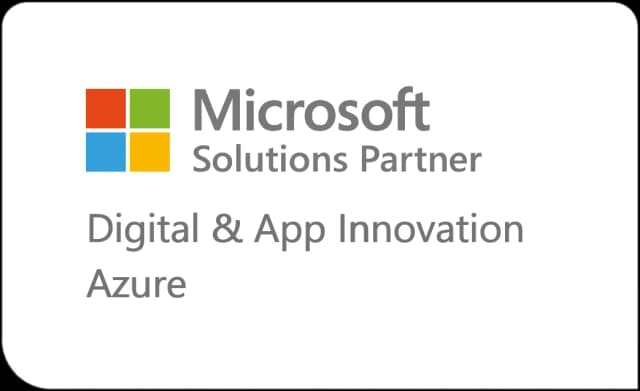 Microsoft Digital and App Innovation Solutions Partner badge